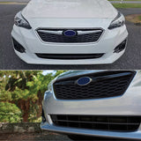 2017-2019 Subaru Impreza OE Style Black Front Bumper Lower Grille ABS
