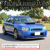 2004-2005 Subaru Impreza Front Upper Grille WRX STI Mesh Style Black Replacement Front Bumper Hood Grill