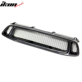 2004-2005 Subaru Impreza Front Upper Grille WRX STI Mesh Style Black Replacement Front Bumper Hood Grill