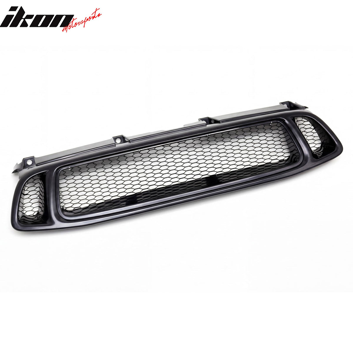2004-2005 Subaru Impreza Front Upper Grille WRX STI Mesh Style Black Replacement Front Bumper Hood Grill