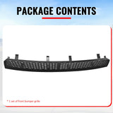 2008-2010 Subaru Impreza WRX STI Honeycomb Style Front Bumper Lower Grille Insect Prevention Gloss Black ABS