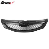 2008-2010 Subaru Impreza WRX & WRX STI Hatchback Honeycomb Style Front Bumper Upper Grille Carbon Fiber Print ABS