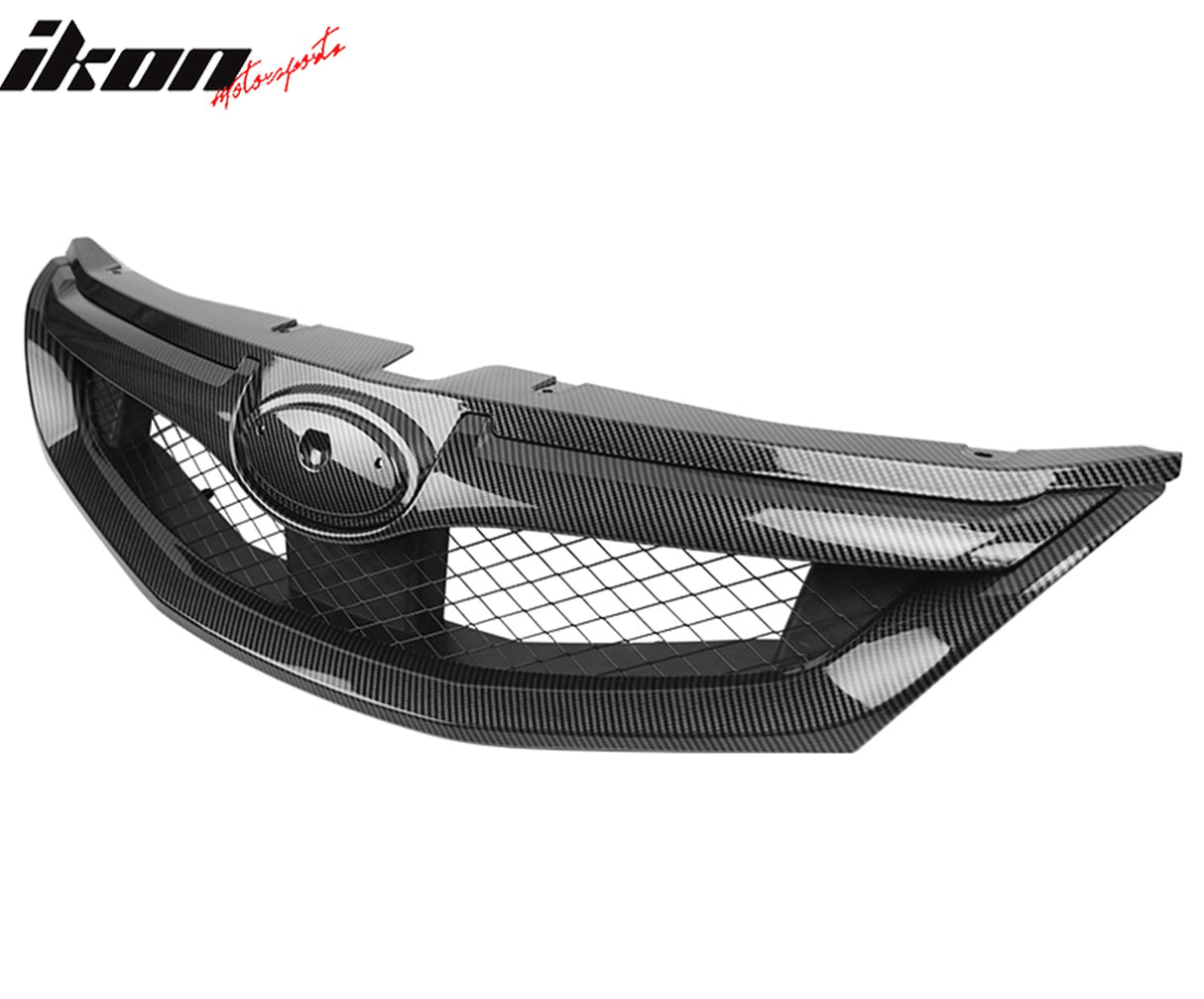 2008-2010 Subaru Impreza WRX Hatch OE Grille Carbon Fiber Print ABS