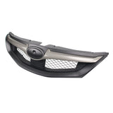 2008-2010 Subaru Impreza WRX OE Style Grille Matte Black W/ Silver ABS