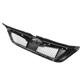 2011-2014 Subaru Impreza WRX OE Style Grille Gloss Black W/ Gray ABS
