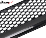 2015-2017 Subaru WRX Gloss Black JDM Style Front Bumper Grille ABS
