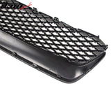 2015-2017 Subaru WRX Gloss Black JDM Style Front Bumper Grille ABS