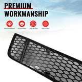 Front Bumper Lower Grille for Subaru WRX & WRX STI 2018-2021 Honeycomb Style Insect Prevention Gloss Black PP
