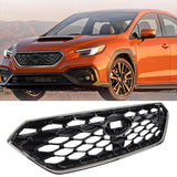 2022-2025 Subaru WRX JDM1 Style Gloss Black Chrome Frame Front Grille