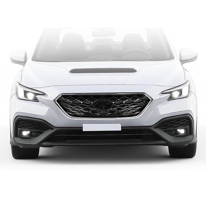 2022-2025 Subaru WRX JDM1 Style Gloss Black Chrome Frame Front Grille