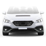 2022-2025 Subaru WRX JDM1 Style Gloss Black Chrome Frame Front Grille