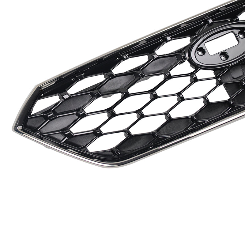 2022-2025 Subaru WRX JDM1 Style Gloss Black Chrome Frame Front Grille