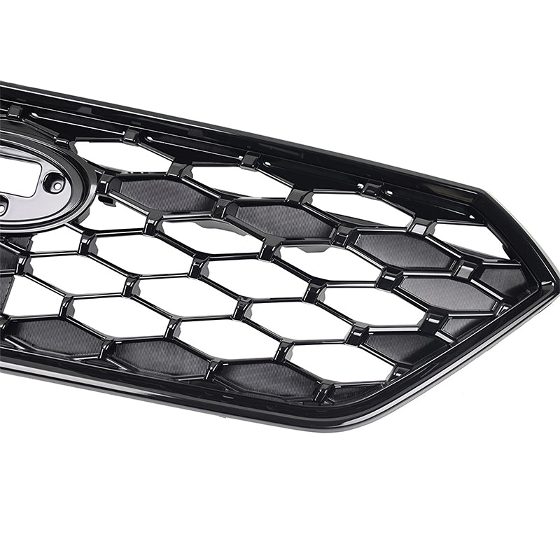 2022-2025 Subaru WRX JDM 1 Style Gloss Black Front Bumper Grille ABS