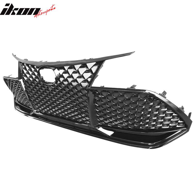 2019-2020 Toyota Avalon Honeycomb Gloss BLack Front Grill ABS