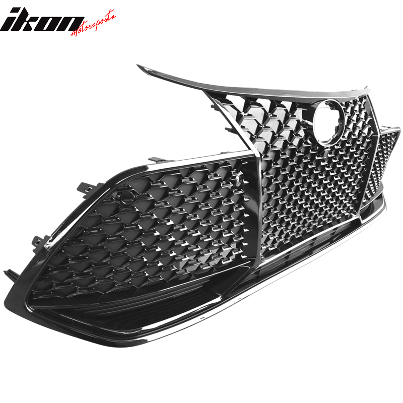 2019-2020 Toyota Avalon Honeycomb Gloss BLack Front Grill ABS
