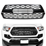 2016-2023 Toyota Tacoma T Style Carbon Print Front Hood Bumper Grille