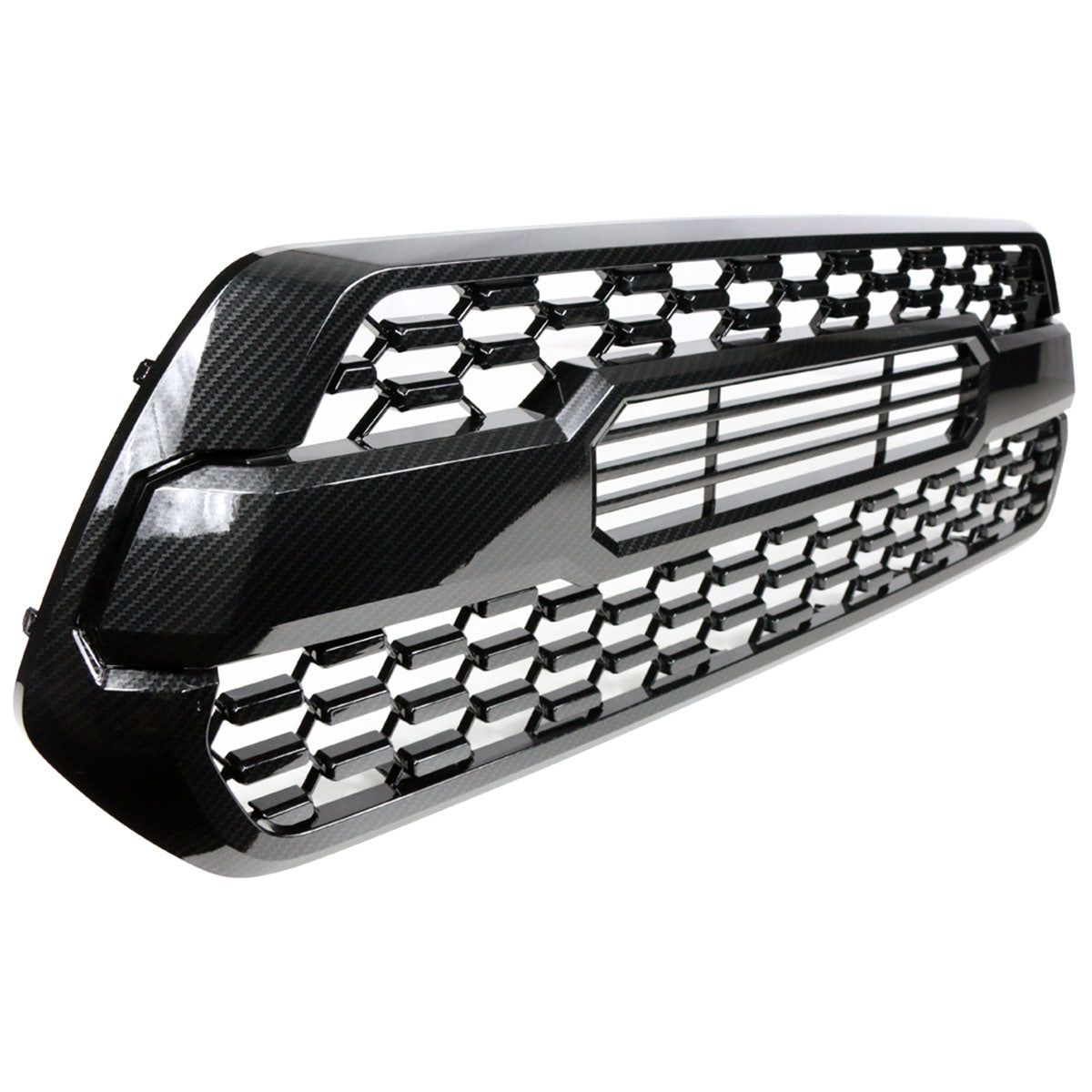 2016-2023 Toyota Tacoma T Style Carbon Print Front Hood Bumper Grille