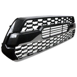 2016-2023 Toyota Tacoma T Style Carbon Print Front Hood Bumper Grille