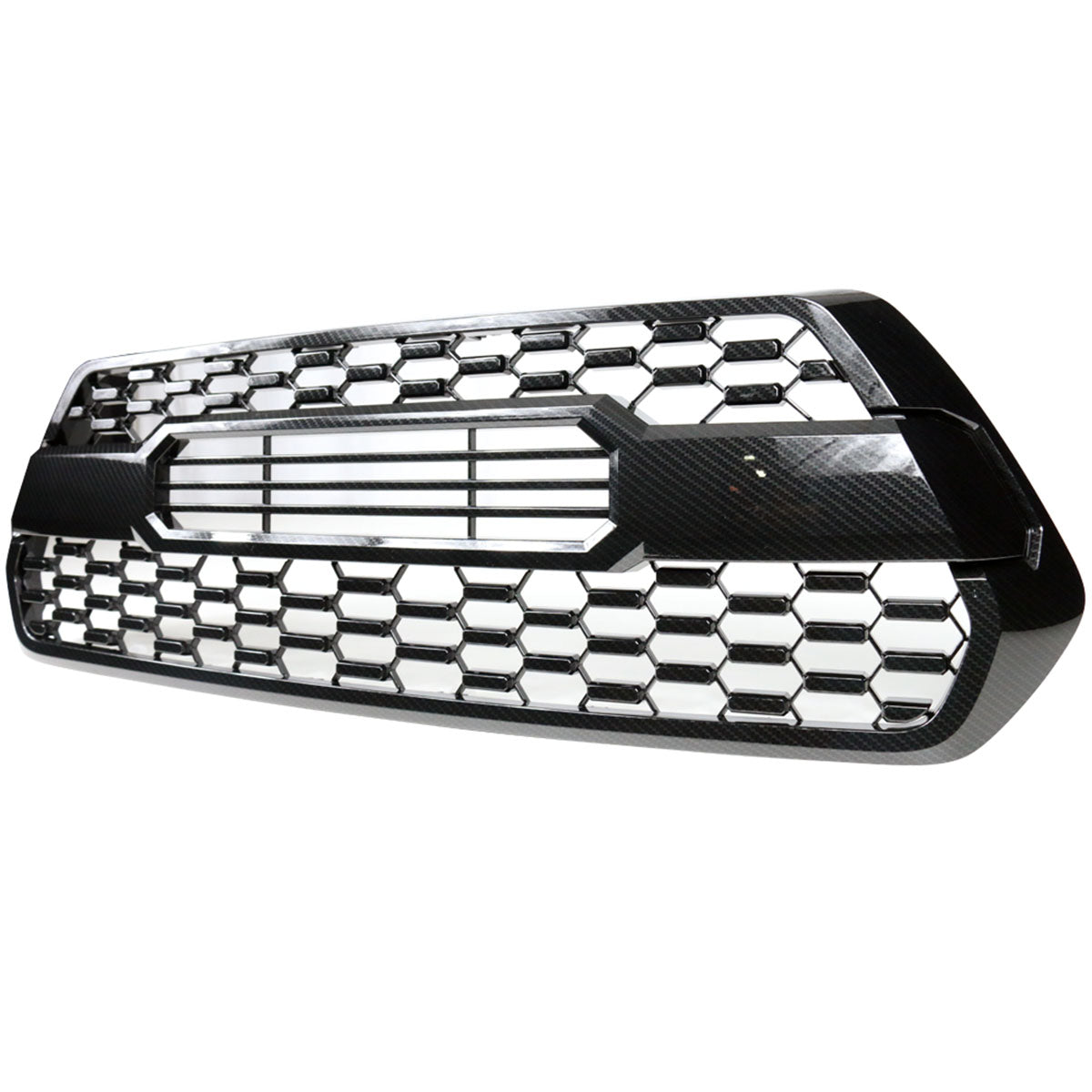 2016-2023 Toyota Tacoma T Style Carbon Print Front Hood Bumper Grille