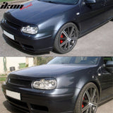 1999-2006 Volkswagen Golf/GTI/R32 MK4 Front Upper Grille Mesh Style Black Replacement Front Bumper Hood Grill