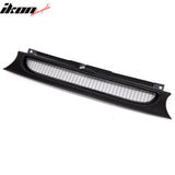 1999-2006 Volkswagen Golf/GTI/R32 MK4 Front Upper Grille Mesh Style Black Replacement Front Bumper Hood Grill