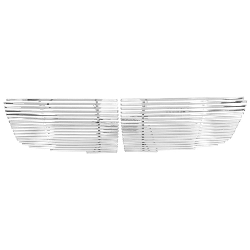 Chrome Front Upper Hood Replacement Grille for Nissan Maxima 2004-2006 2PC