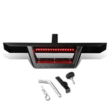 Universal 2" Receiver Hitch Step with LED Light