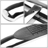 2 Inch Receiver Hitch Step - 4 Inch Oval Chrome Step 37 Inch Length