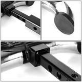 Universal Hitch Step - Stainless Steel - 1.25" & 2" Receiver