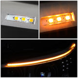 04-07 BMW 525I 530I 545I 550I 3D Halo Projector LED Headlights Black