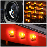 06-12 BMW 3-Series E90 3D Crystal Halo Projector LED Headlights