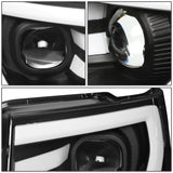 09-14 Ford F-150 3D LED Projector Headlights Black Housing
