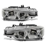 2012-2015 BMW 3-Series 3D LED Swoosh Projector Switchback Headlights