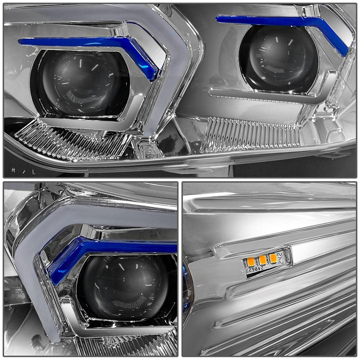 2014-2020 BMW 4 Series Chrome HID LED Headlights D1S