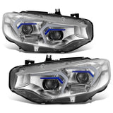 2014-2020 BMW 4 Series Chrome HID LED Headlights D1S