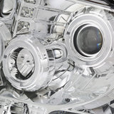 09-14 Ford F-150 LED Halo Projector Headlights Chrome Housing