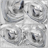 04-17 Freightliner Columbia LED Projector Headlights - Chrome