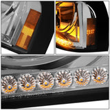 96-10 Freightliner Century Projector Headlights - Clear
