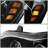 13-21 Kenworth T680 Projector Headlights - Black