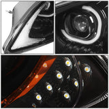 09-18 International Harvester ProStar Full LED Headlights - Black