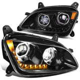 11-20 Peterbilt 579 LED Headlights - Black