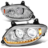 2017-2021 International Harvester LT LT625 Chrome Headlights