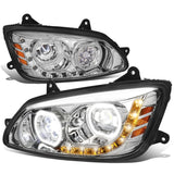 08-19 Kenworth T170/T270/T370 16-19 T300 08-18 T660 11-15 T700 Headlights Chrome
