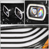 2018-2021 Freightliner Cascadia Black Headlights