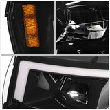 2014-2015 Chevrolet Camaro Full LED Headlights - Black