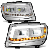 2014-2015 Chevrolet Camaro Full LED Chrome Headlights