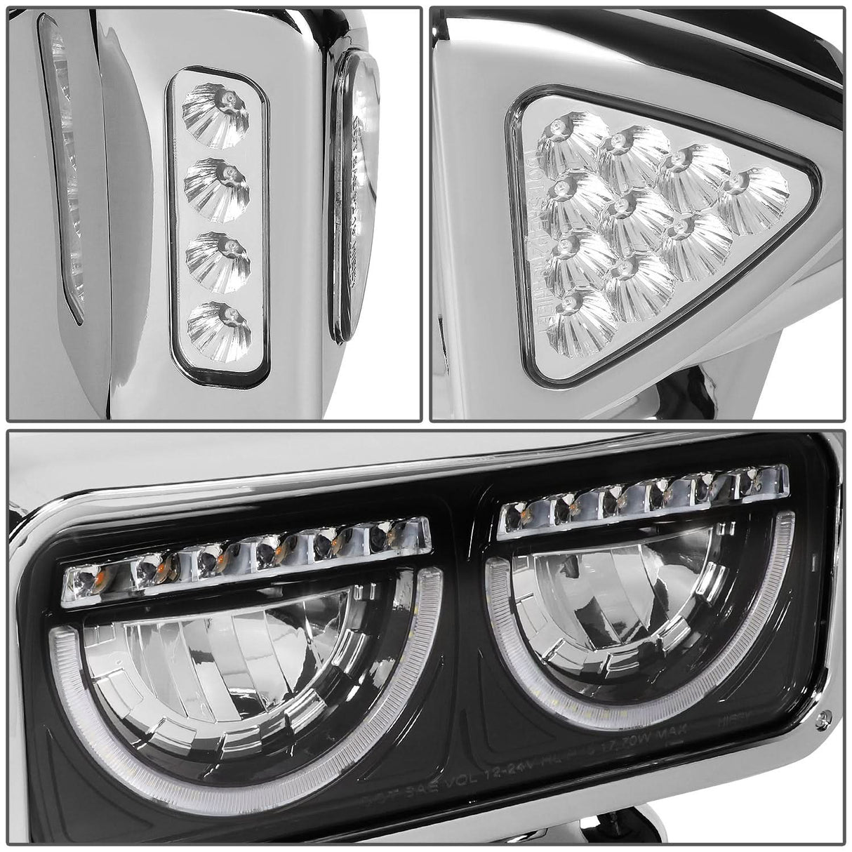 81-88 Peterbilt 359 / 87-07 Peterbilt 379 / 08-21 Peterbilt 389 Headlights