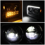 2019-2022 Kenworth W990 Black Headlights