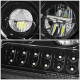2019-2022 Kenworth W990 Black Headlights