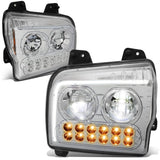 2019-2022 Kenworth W990 Chrome Headlights